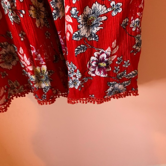 FLORAL JUMPSUIT WITH TIE-BACK BY PATRONS OF PEACE - Picture 3 of 4